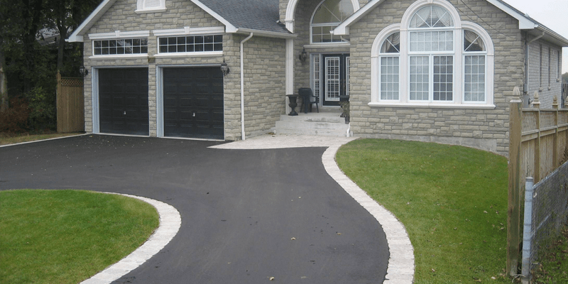asphalt driveway